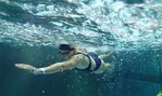 Unter Wasser LED Marker an Schwimmer